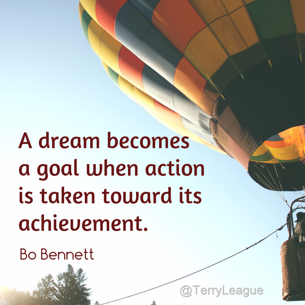 A dream becomes a goal...