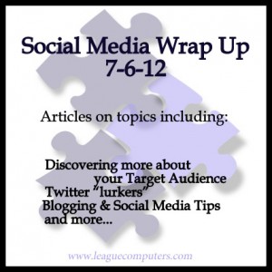 social media wrap up 7-6-12