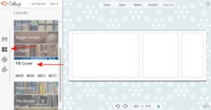 Create a Facebook Cover with PicMonkey Shot 2 - Layouts Page