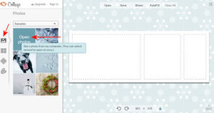 Create a Facebook Cover Photo with PicMonkey Shot 3 - Upload Images