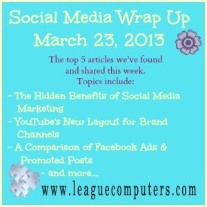 Social Media Wrap Up 3-23-13